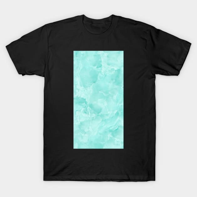 Minty Marble T-Shirt by LaurenPatrick